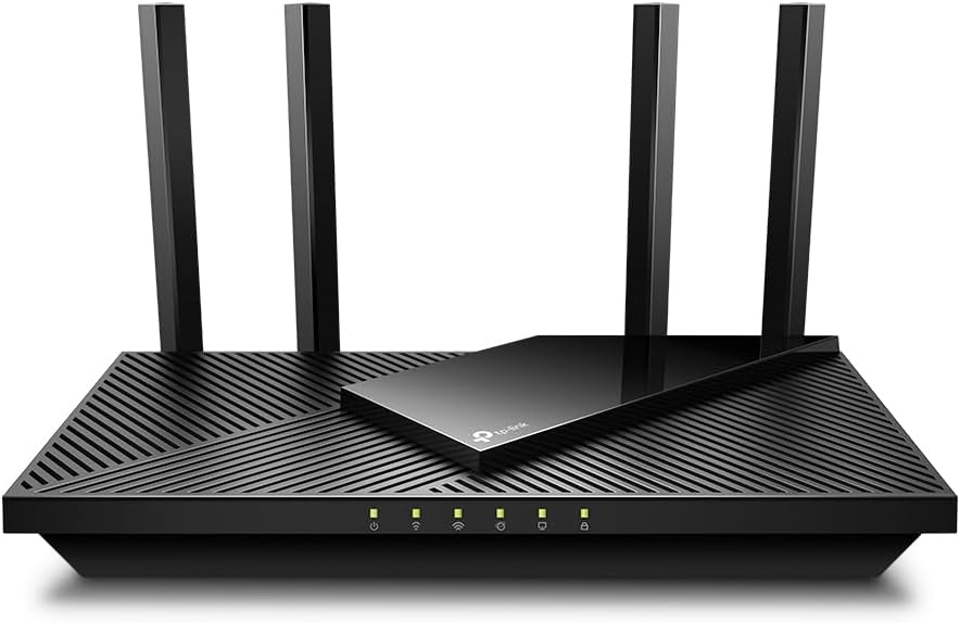 AX1800 Wifi 6 Router V4 (Archer AX21) – Dual Band Wireless Internet, Gigabit, Easy Mesh, Works with Alexa - a Certified for Humans Device, Free Expert Support